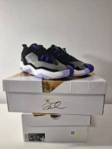 Tnis Nike Jordan One Take 4 Black Purple Novo Lacrado