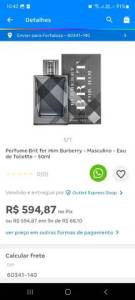 Perfume Importado Masculino - Tommy / Burberry