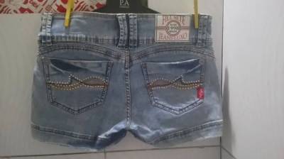 Short Saia Fill Sete Jeans Feminino