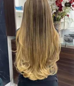 Mega Hair, Cabelo Brasileiro Com Mechas 160gr 60cm