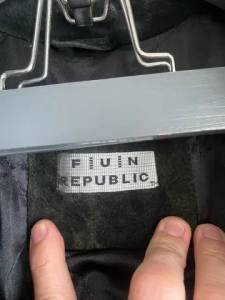 Jaqueta De Couro Rustico Fun Republic G