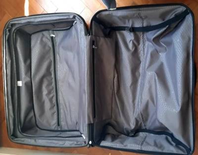 Mala De Viagem Grande Samsonite Com 4 Rodinhas 360 E Cadeado Tsa