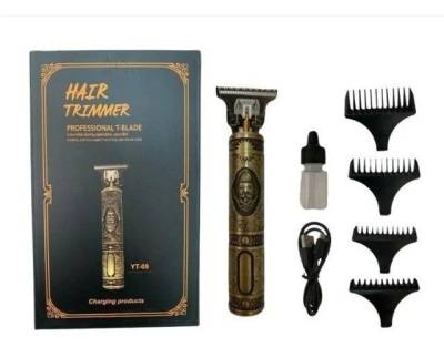 Mquina Acabamento Gold Hair Trimmer Recarregvel Premium - Yt-08