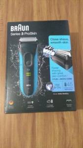 Barbeador Novo(lacrado) Braun Series 3 Proskin 3040s