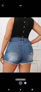 Short Jeans Plus Size