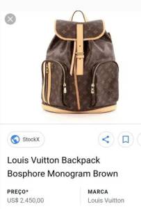 Mochila Louis Vuitton