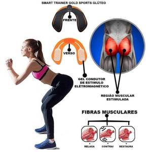 Tonificador Smart Trainer Gluteos Mb7129 10 Peas