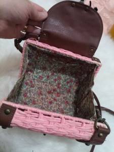 Bolsa Vintage Alas Regulveis Em Couro