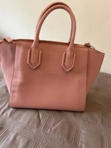 Bolsa Rosa Couro Schutz