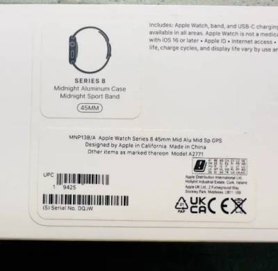 Apple Watch S8 45mm Garantia Apple (parcelo No Carto)