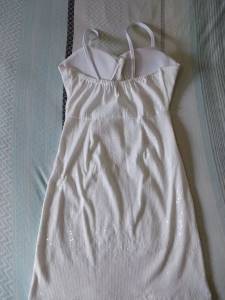 Vestido Branco De Paet