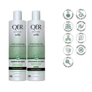 Kit Curlystyling Qer Shampoo + Condicionador