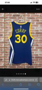 Regata Nba Nike Golden State Warriors 30 Curry