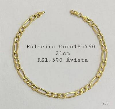 Pulseira Ouro 18k750