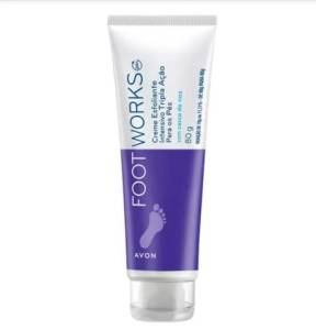 Creme Esfoliante Os Ps Tripla Ao 80g Avon