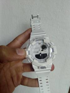 Relgio Casio G-shock Gba-1720 Branco A Prova Dgua