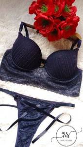 Conjunto Lingerie Luxo Tamanho Gg