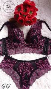 Conjunto Lingerie Super Luxo Deusa