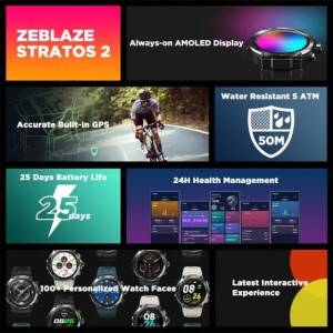 Smartwatch Zeblaze Stratos 2