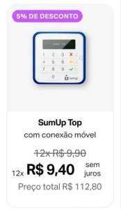 Sumup Top, A Melhor Taxa Pelo Melhor Preo