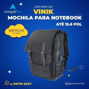 Mochila Notebook  At 15,6 Pol