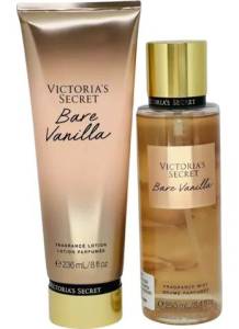 Victoria Secrets Kit Bare Vanilla Hidratante+ Body Splash