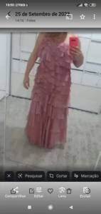 Vestido Longo De Festa