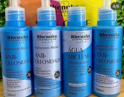 Kit Skin Care Facial Anti Oleosidade