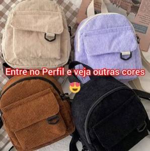 Mochilas Marrom Moda Casual Praia Passeio