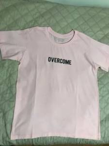 Camiseta Overcome Rosa