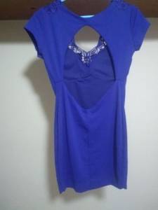 Vestido Fashion (azul Cobalto)