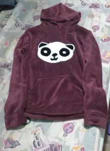 Blusa Vinho  Panda