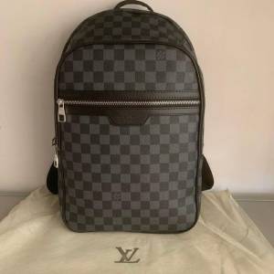 Mochila Louis Vuitton Couro Top Preta