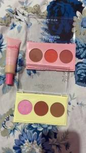 Blush+iluminador+ Base Matte Ruby Rose Novos