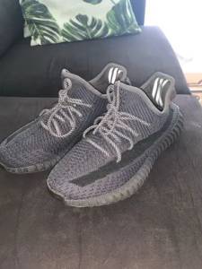 Yeezy Boost 350 V2 Static Black Non Refletivo Preto