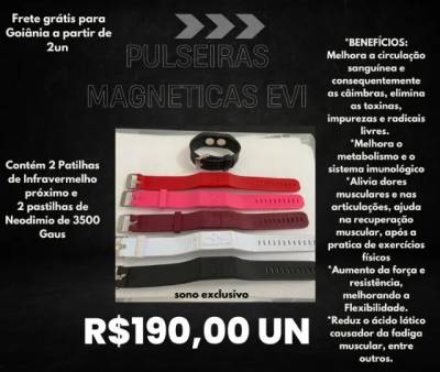 Pulseira Magntica Com Infravermelho Prximo