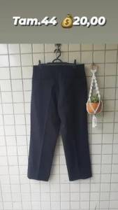 Vendo Cala Masculina Preta Tam. 44