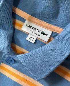 Polo Masculina Lacoste Recolar Fit Em Algodo