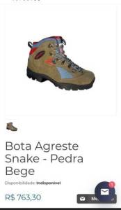 Bota Snake 100% Impermevel 36