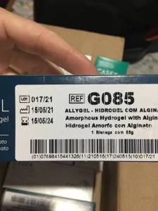 Hidrogel Com Alginato 85g Casex