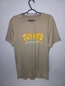 Camiseta Thrasher Bege