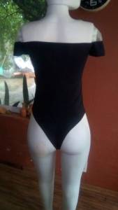 Body Feminino Com Bojo Ombro A Ombro Com Renda