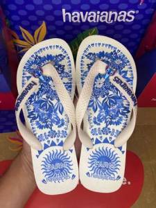 Chinelo Havaianas Farm Azulejo