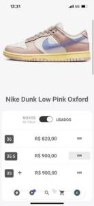 Nike Funk Low Pink Oxford