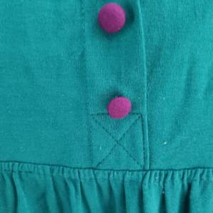 Vestido Skunk Curto Original Verde Roxo Tamanho P