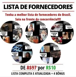 Lista Fornecedores