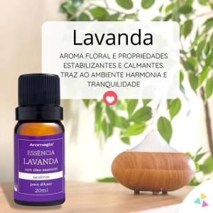 Essncia P/ Difusor E Aromatizador De Ambientes, Eucalipto, Lavanda Ou Pitanga