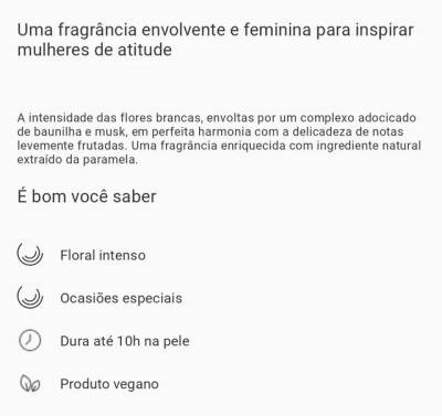 Perfume Feminino lia Natura