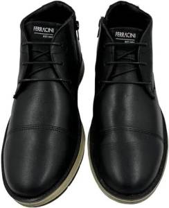 Bota Ferracini Fluence Preto Em Couro N 37