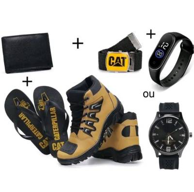 Kit Bota Conturno Caterpillar